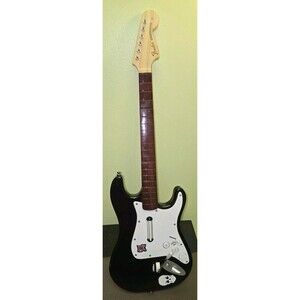 Rockband Fender Stratocaster XBox 360 Wireless Guitar Model 822153 No STRAP